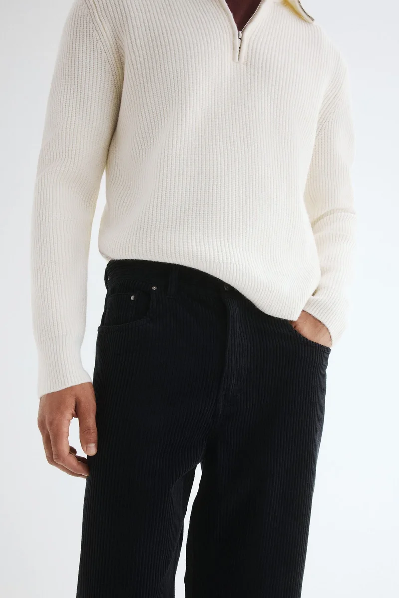 H&M Relaxed Fit Corduroy trousers